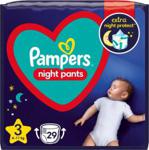 Pampers Night Pants Pieluchomajtki Rozmiar 3 29Szt.