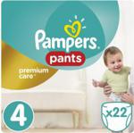 Pampers Pants Premium Care, Rozmiar 4, 22 Pieluszki, 8-14 kg