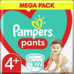 Pampers Pieluchomajtki Pants Rozmiar 4+, 102Szt.