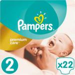 Pampers Pieluchy Premium Care rozmiar 2, 22 pieluszki