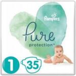 Pampers Pieluchy Pure Protection rozmiar 1, 35 pieluszek