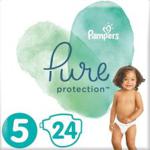 Pampers Pieluchy Pure Protection rozmiar 5, 24Szt.