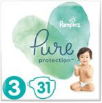 Pampers Pieluchy Pure Protection VP Rozmiar 3, 31Szt.