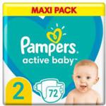 Pampers Pieluchy Rozmiar 2 (4-8Kg) 72 Szt