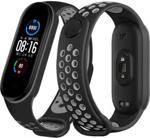 Pasek silikonowy do Xiaomi Mi Band 6 (Czarny)