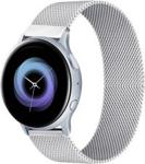 Pasek stalowy do Samsung Galaxy Watch 4 40/4 Classic 42/46 mm (Srebrny)