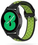 Pasek TECH-PROTECT SoftBand do Samsung Galaxy Watch 4 (40/42/44/46mm) Czarno-Zielony