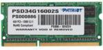Patriot Memory Patriot SODIMM DDR3 4GB 1600MHz CL11 (PSD34G16002S)