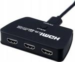 PAWONIK SWITCH HDMI 3X1 PRZEŁĄCZNIK UHD 4K HDCP 2.2 HDR