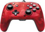 PDP Faceoff Wired Pro Controller Czerwony