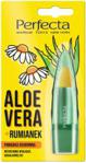Perfecta Pomadka ochronna do ust Aloe vera + Rumianek 5 g