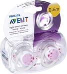 Philips Avent Nocny 0-6M 2 szt. SCF176/28 różowy