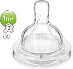 PHILIPS AVENT smoczek silikonowy wolny Classic 2szt 1m+