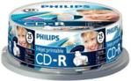 PHILIPS CD-R 700MB PRINTABLE 52X CAKE25 CR7D5JB2500