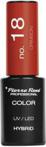 pierre rene LAKIER DO PAZNOKCI HYBRYDOWY 018 CRIMSON 6ml