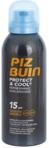 Piz Buin Protect Cool Pianka Orzeżwiająca do Opalania Spf15 150ml