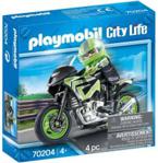 Playmobil 70204 Miejskie Życie Motorcycle with Rider