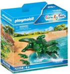 Playmobil 70358 Zoo Alligator with Babies