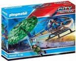 Playmobil 70569 Helikopter Ucieczka Ze Spadochrone