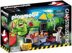 Playmobil 9222 Ghostbusters Slimer przy budce z hot dogami PM.