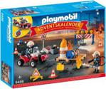 Playmobil 9486 Kalendarz Adwentowy Akcja Straży Pożarnej Na Placu Budowy