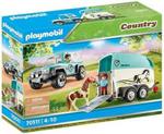 Playmobil Car With Pony Trailer 70511