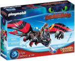 Playmobil Dragon Racing: Szczerbatek I Czkawka 70727