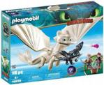 Playmobil Dragons Biała Furia Z Małym Smokiem I Dziećmi 70038