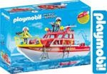 Playmobil Łódź Ratownicza Straży Z Silnikiem 70147