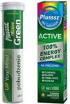 Plusssz Active 100% Energy Complex 20 tabl. mus. Na znużenie + PLUSSSZ ACTIVE GREEN Tabletki musujące 20 szt.