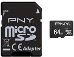 PNY microSDXC 64GB Class 10 (SDU64GPER50EF)