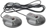 PolyCom Extension Microphone Kit for CX3000 IP Conference Phone. Includes two extension mics a (2200-15855-001)