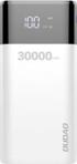 Powerbank Dudao K8Max 30000mAh Biały