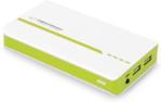 Powerbank Esperanza 11000mAh Atom Biało/Zielony (emp107wg)