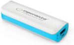 Powerbank Esperanza 2200mAh Biały/Niebieski (EMP103WB)