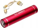 Powerbank Garett Power 2 2600mAh Czerwony