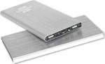 Powerbank HiTech US13B SUPER SLIM 20000mAh Srebrny