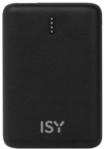 Powerbank ISY 5000mAh Czarny (IPP-5000-SL-BK)