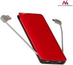 Powerbank Maclean Mce140 8000mAh Czarno-Czerwony (MCE140BR)