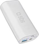 Powerbank SBS 5000mAh Biały (TEBB5000W)