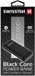 Powerbank SWISSTEN Black Core 20000mAh Czarny