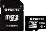 Pretec microSDHC 32GB Class 10 (PC10MC32G)