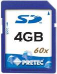 Pretec SDHC 4GB 60x (PCSD4G)