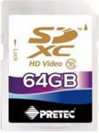 Pretec SDXC 64GB Class 16 (PCSDXC64GB)