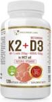 Progress Labs Witamina K2 VitaMK7 Z Natto 200mcg + D3 4000IU 100mcg w oleju MCT 120kaps.