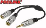 Prolink Rozgałęziacz Mini Jack 3,5 Mm Stereo Exclusive Tcv2455 (3764)