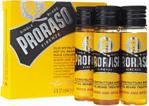 PRORASO HOT OIL Rozgrzewające Olejki do Brody WOOD & SPICE 4 X 17ml