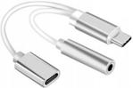 Przejściówka adapter kabel usb-c mini jack 3,5mm