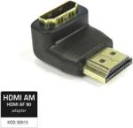 Przejściówka kątowa HDMI - HDMI