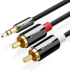 Przewód 3,5mm Jack do 2RCA (Cinch) UGREEN 1,5m